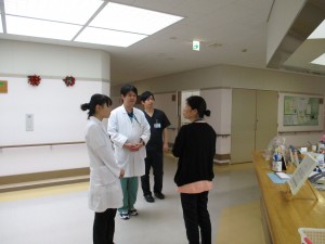 総合ケア(緩和ケア)病棟師長より説明