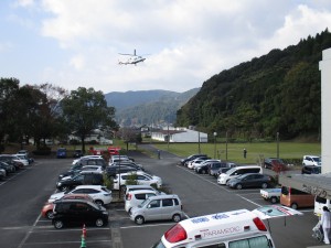 ドクターヘリの受入
