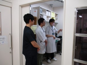 外来化学療法センター室長より説明